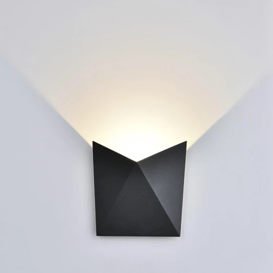 Oprawa ewelacyjna VT-825 5W LED WALL LIGHT COLORCODE:3000K -BLACK BODY 8282