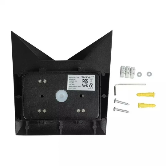 Oprawa ewelacyjna VT-825 5W LED WALL LIGHT COLORCODE:3000K -BLACK BODY 8282
