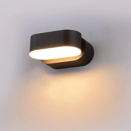 Oprawa ewelacyjna VT-816 6W LED WALL LIGHT COLORCODE:4000K -BLACK BODY 8289