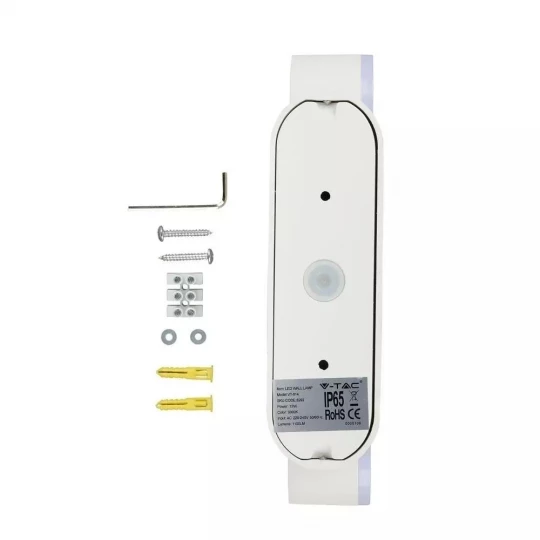 Kinkiet Ścienny LED VT-814 12W 3000K 1100lm Biały Ruchomy 8292