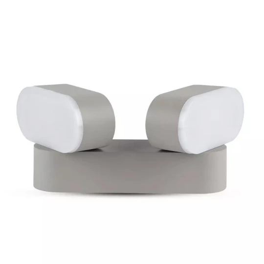 Oprawa ewelacyjna VT-814 12W LED WALL LIGHT COLORCODE:3000K -GREY BODY 8294