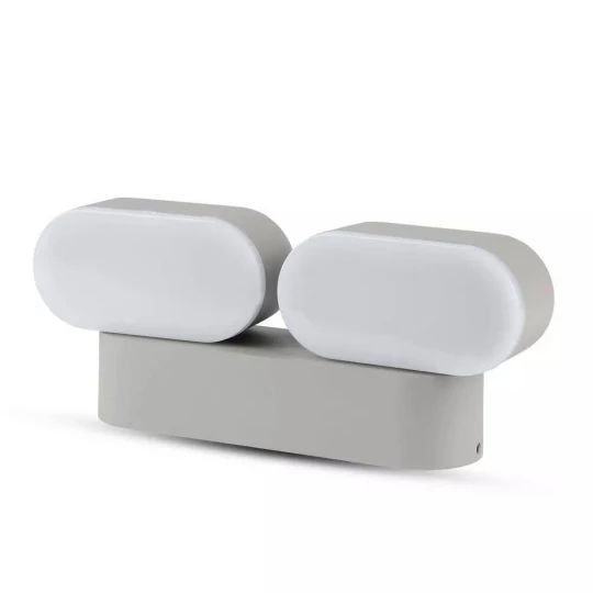 Oprawa ewelacyjna VT-814 12W LED WALL LIGHT COLORCODE:3000K -GREY BODY 8294