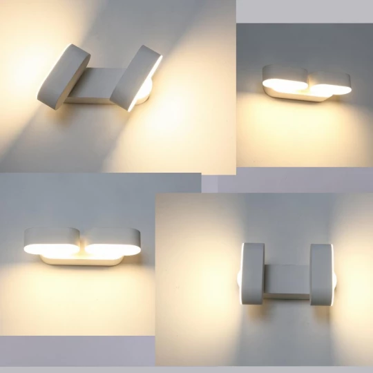 Oprawa ewelacyjna VT-814 12W LED WALL LIGHT COLORCODE:3000K -GREY BODY 8294