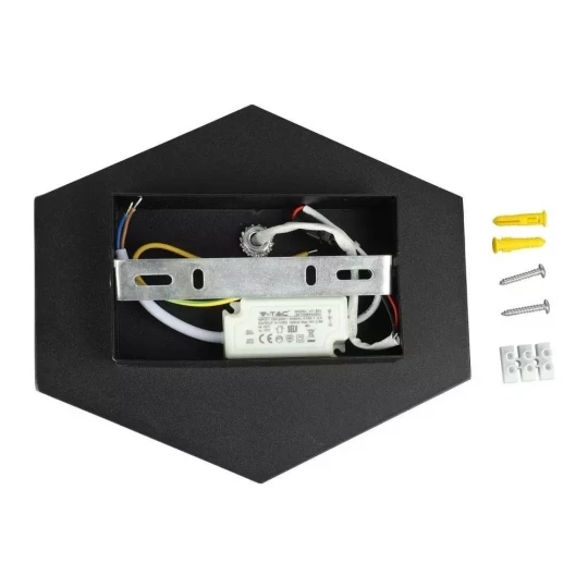 Oprawa ewelacyjna VT-803 3W-WALL LAMP WITH BRIDGELUX CHIP COLORCODE:4000K BLACK BODY 8347