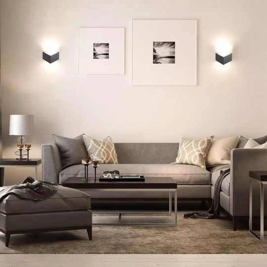 Oprawa ewelacyjna VT-803 3W-WALL LAMP WITH BRIDGELUX CHIP COLORCODE:4000K BLACK BODY 8347