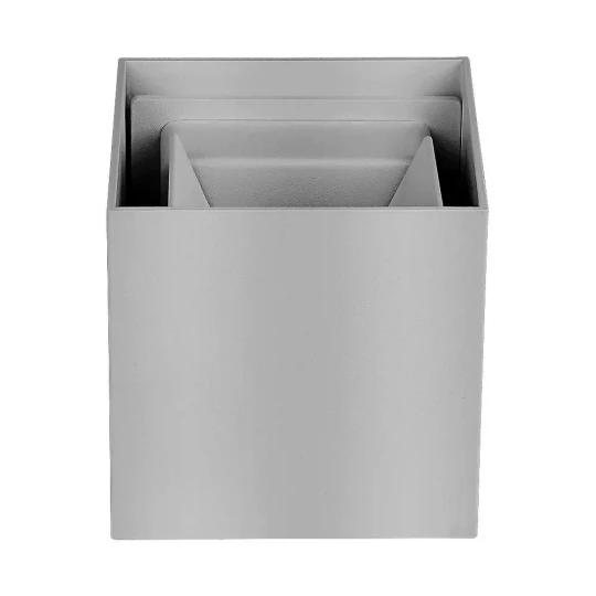 Oprawa elewacyjnaVT-759-12 12W-WALL LAMP WITH BRIDGELUX CHIP COLORCODE:4000k GREY SQUARE 8532