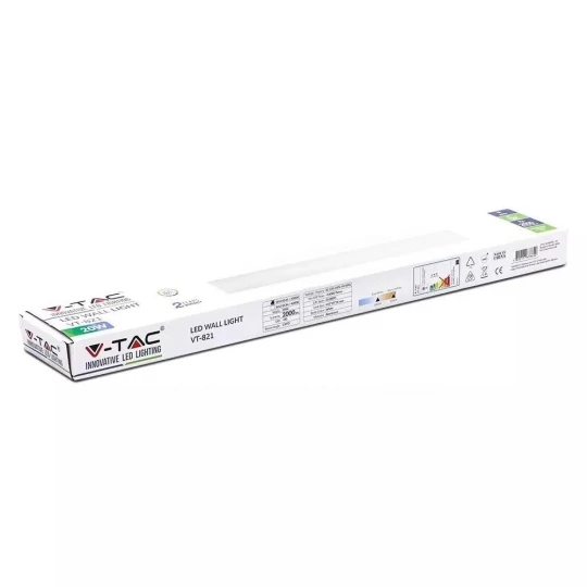 Oprawa ewelacyjna VT-821 20W LED WALL LAMP COLOORCODE:4000K WHITE BODY,IP44 8536