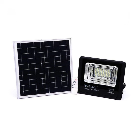 Projektor LED Solarny VT-60W 20W 4000K 1650lm IP65 8575