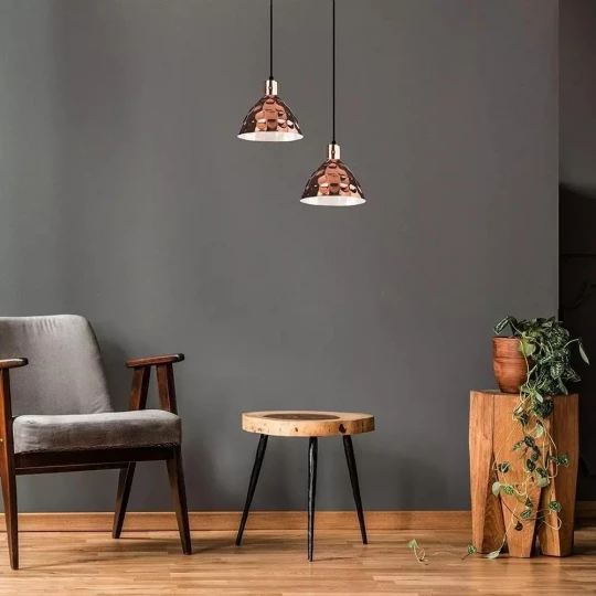 Lampa Wisząca VT-8300 Różowe Złoto 3710