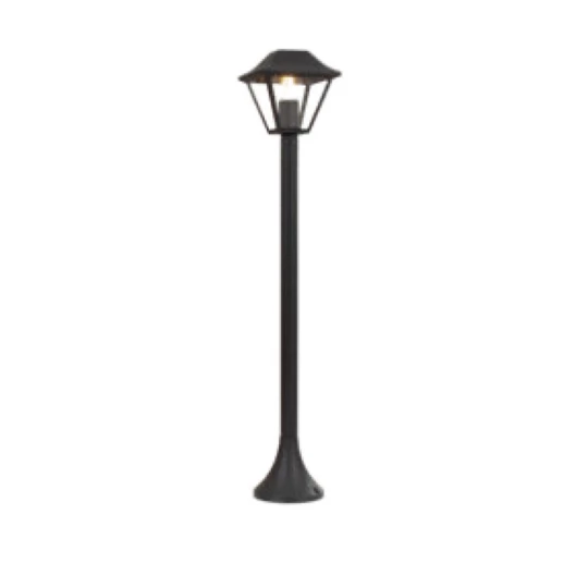 OPRAWA OGRODOWA, E27, IP44, AC220-240V, 50-60Hz, SŁUPEK, CZARNA 8687