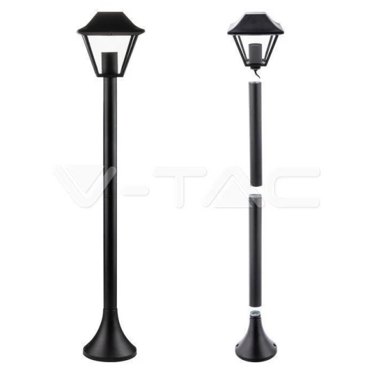 OPRAWA OGRODOWA, E27, IP44, AC220-240V, 50-60Hz, SŁUPEK, CZARNA 8687