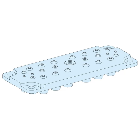 Prisma Plus G Płyta dławnicowa membranowa IP30 LVS08872