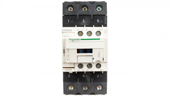 Stycznik mocy 65A 3P 48V DC 1Z 1R LC1D65AED