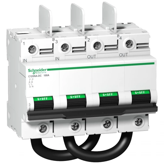 Rozłącznik PV DC C120-NA-DC-100 100A 2-biegunowy 1000VDC A9N61701