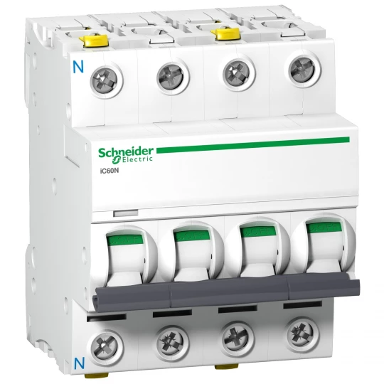 Wyłącznik nadprądowy 3P+N C 20A 6kA AC iC60N-C20-3N A9F04720