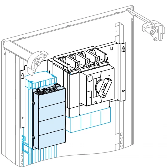 Prisma Plus, system G i P, uniwersalny blok zasilający, 630A LVS04074