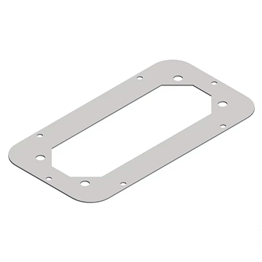 Standardowy do obudowy Spacial S3D RAL7035, dł. 245 x szer. 130. NSYTLCFL