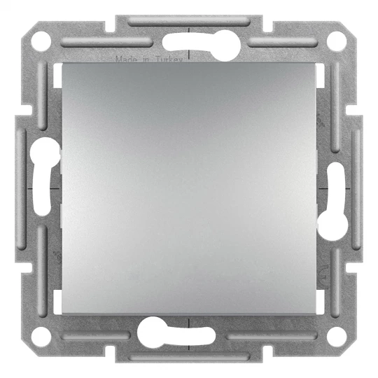 ASFORA Łącznik krzyżowy bez ramki aluminium EPH0500161