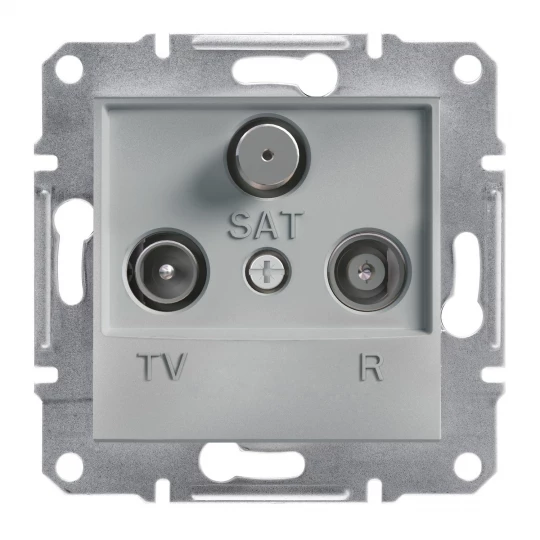 ASFORA Gniazdo R-TV-SAT końcowe (1dB) bez ramki aluminium EPH3500161