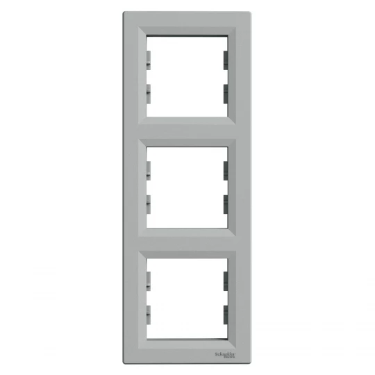 ASFORA Ramka 3-krotna pionowa aluminium EPH5810361