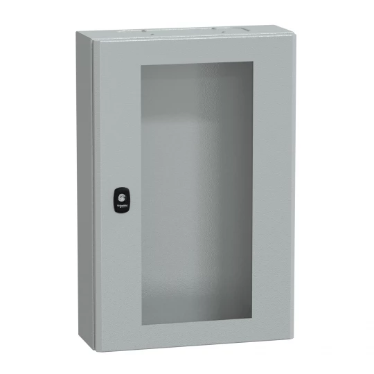 Spacial S3DM wys.600x 400 x głębokość 150,IP66 IK10 RAL7035, góra i dół, NSYS3DM6415T