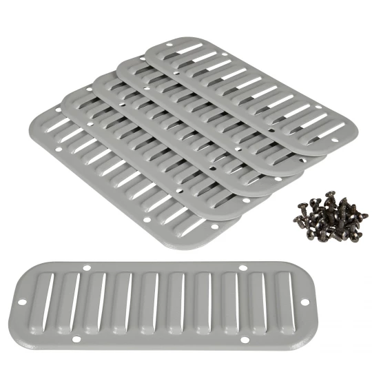 Kratka metalowa otwór 180x62mm zewn. 208x90mm IP20 NSYCAG180X62M
