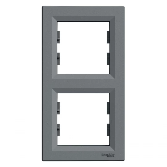 ASFORA Ramka 2-krotna pionowa stal EPH5810262