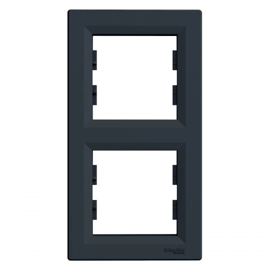 ASFORA Ramka 2-krotna pionowa antracyt EPH5810271