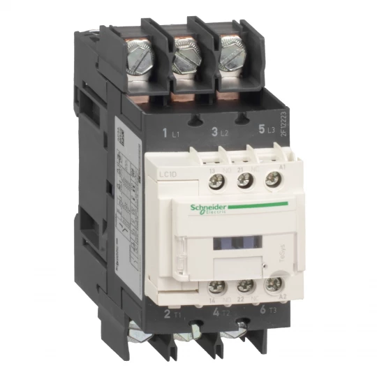 Stycznik mocy I= 65A AC-3, styki pom. 1NC+1NO, nap. cewki 24 V DC LC1D65A6BD