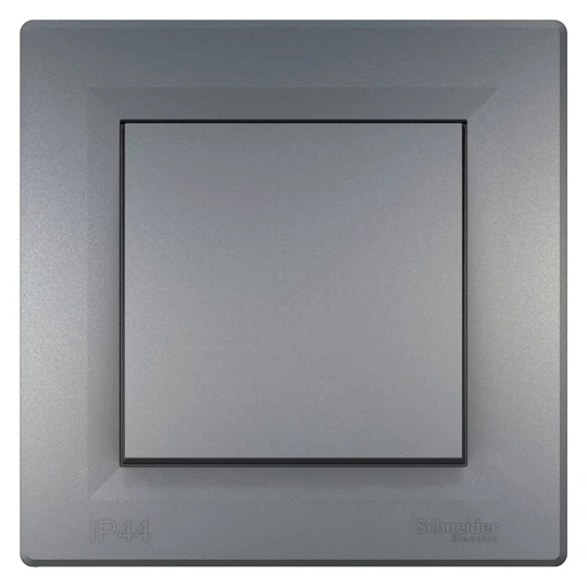 ASFORA Łącznik schodowy IP44 z ramką stal EPH0400462