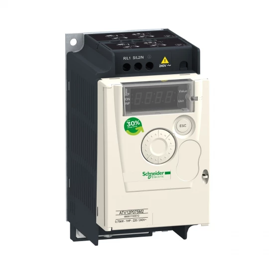 Przemiennik Altivar 12, 0,75kW 1~240VAC Modbus ATV12P075M2