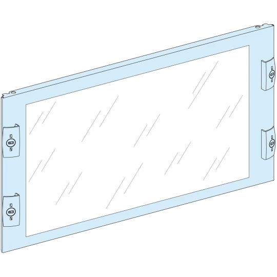 Prisma Plus G Osłona metalowa z przeźroczystym wypełnieniem 650x450mm