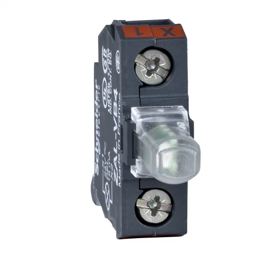 Zestaw św. do główki nieb. O22 zintegr. LED, 230…240 V złącze śrubowe ZALVM6