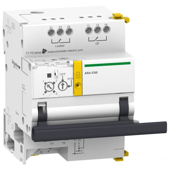 Urządzenie do samoczynnego ponownego zamykania ARA do iC60 1p-1pN-2p - 4 prog. A9C70132