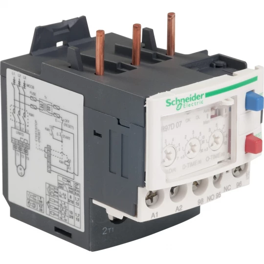 Przekaźnik przeciążeniowy NO/NC 1,2A-7A 220V AC LR97D07M7