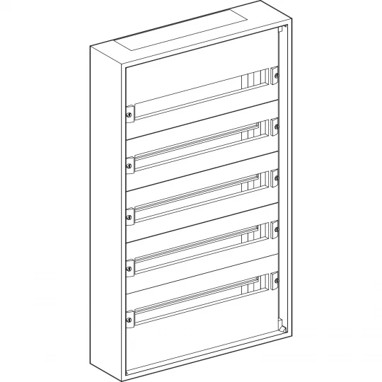 Prisma Pack Rozdzielnica modułowa 5x24 natynkowa IP30 08005