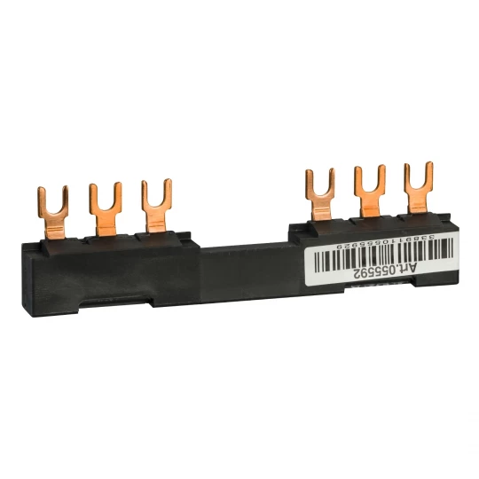 Szyna zbiorcza, TeSys GV2, TeSys D, U, 63A, 2 przyłącza, rozstaw 72mm GV2G272