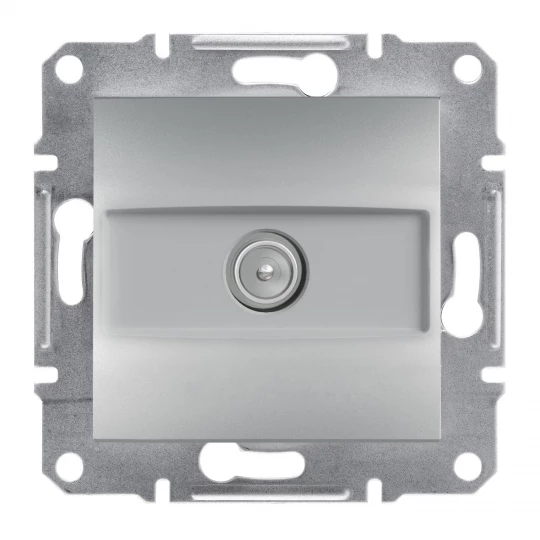 ASFORA Gniazdo TV przelotowe (4dB) bez ramki aluminium EPH3200261