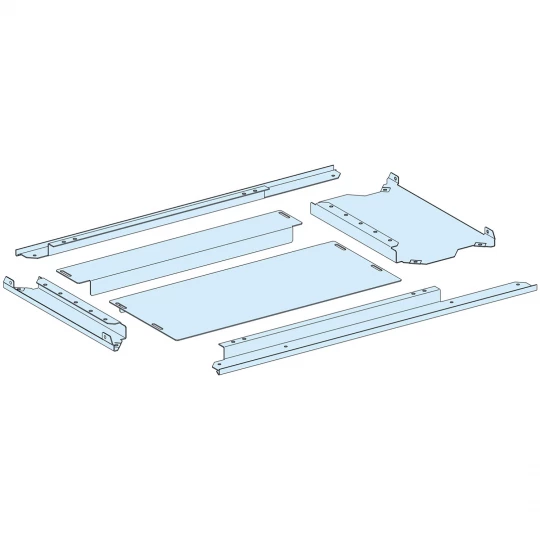 Płyta dławicowa 2-częściowa 650+150x400mm IP30 08497