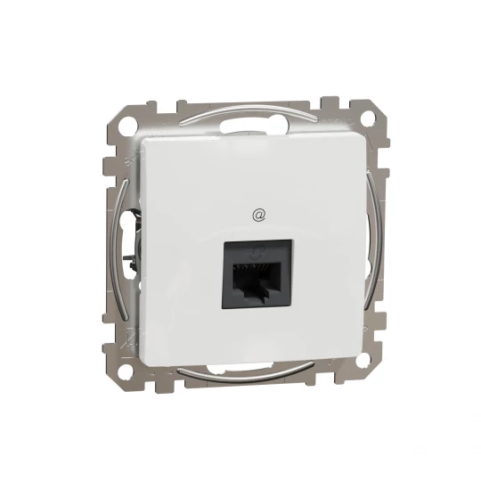 Sedna Design, Gniazdo komputerowe RJ45 kat.5e UTP, białe