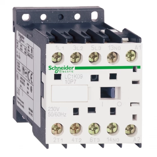 Stycznik mocy miniaturowy I=12A AC-3, styk pom. 1 NO, nap. cewki 48 V AC LC1K1210E7