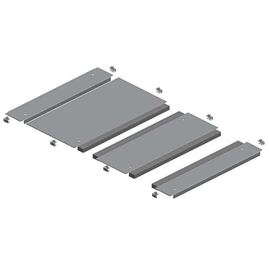 Spacial SF przepust kablowy podwójny, zatrzaskowy, 800x800mm NSYEC882