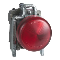 Wskaźnik świetlny okr. O 22, IP65, czerwony, zintegr. LED, 24 V, ATEX XB4BVB4EX