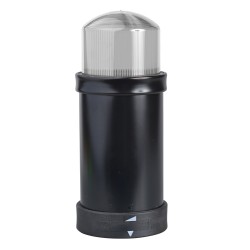 Element świetlny O 70mm, światło migąjace, przeźroczysty, IP65 24 V XVBC6B7