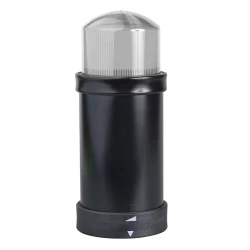 Element świetlny O 70mm, światło migąjace, przeźroczysty, IP65 24 V XVBC6B7