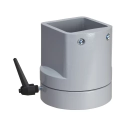 Pionowo kątownik obrotowy, kwadrat 50mm RAL 7040, dla obudowy S3CM HMI NSYCMUCR50