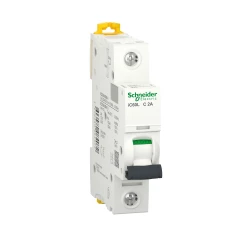 Wyłącznik nadprądowy 1P C 2A 15kA AC iC60L-C2 A9F94102