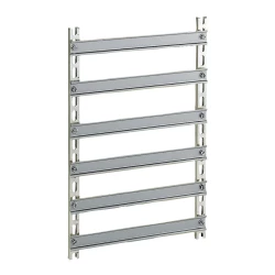 Symetryczna rama montażowa (6 szyn) dla obudowy o wymiarach wys.800xW600mm NSYMD86