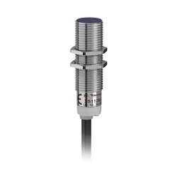 Czujnik indukcyjny XS1 M12, L42mm, mosiądz, Sn2mm, 12..24VDC, przew. 2m XS112BLPBL2