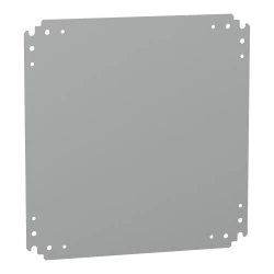 Metalowa płyta montażowa dla obudowy PLA wys.500xW500mm NSYPMM55